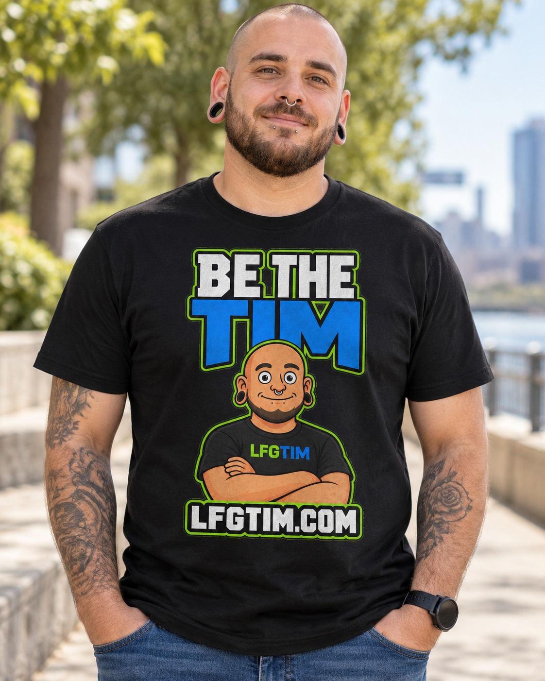 Be The Tim LFG TIM graphic T-shirt