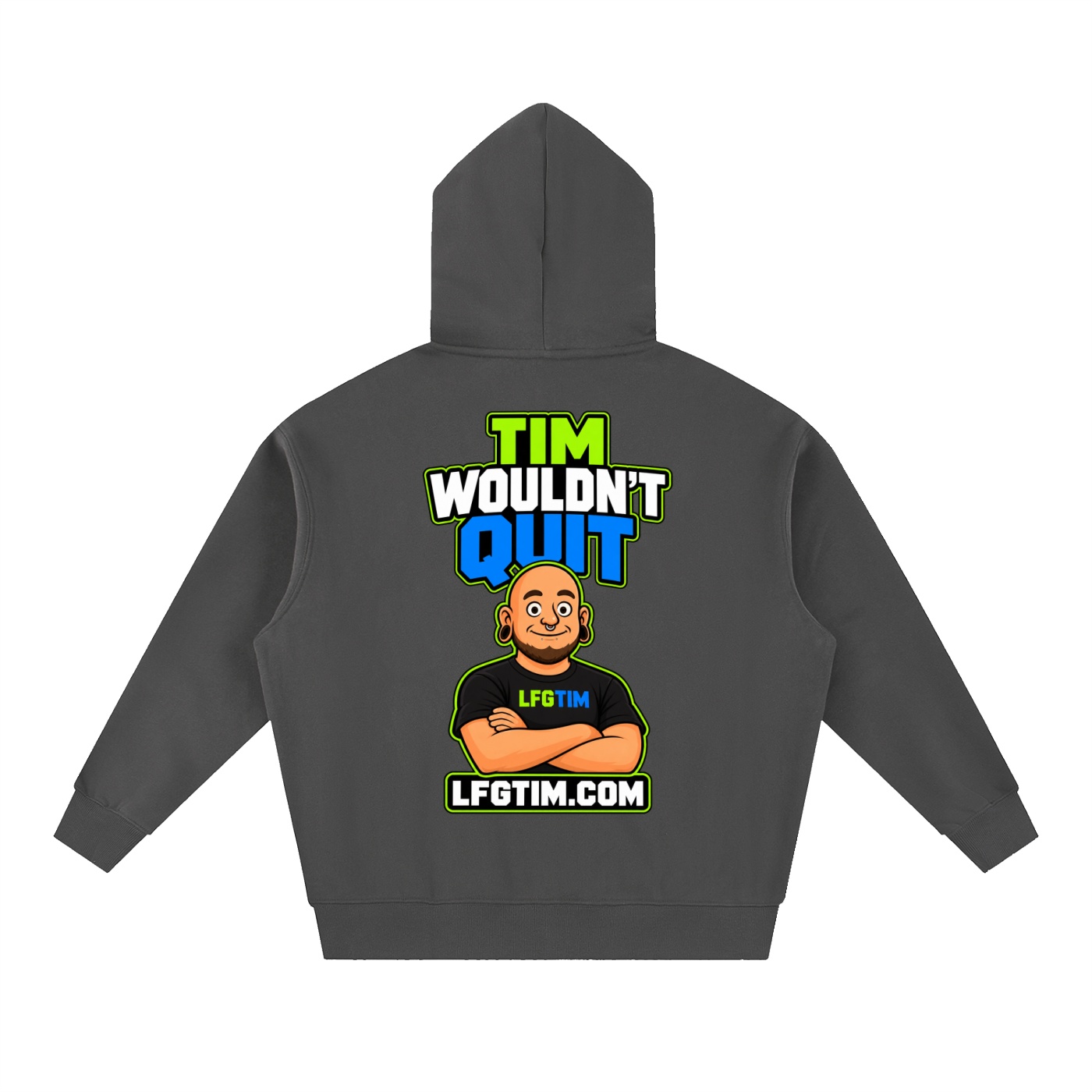 Tim Wouldn't Quit Hoodie - Image 8