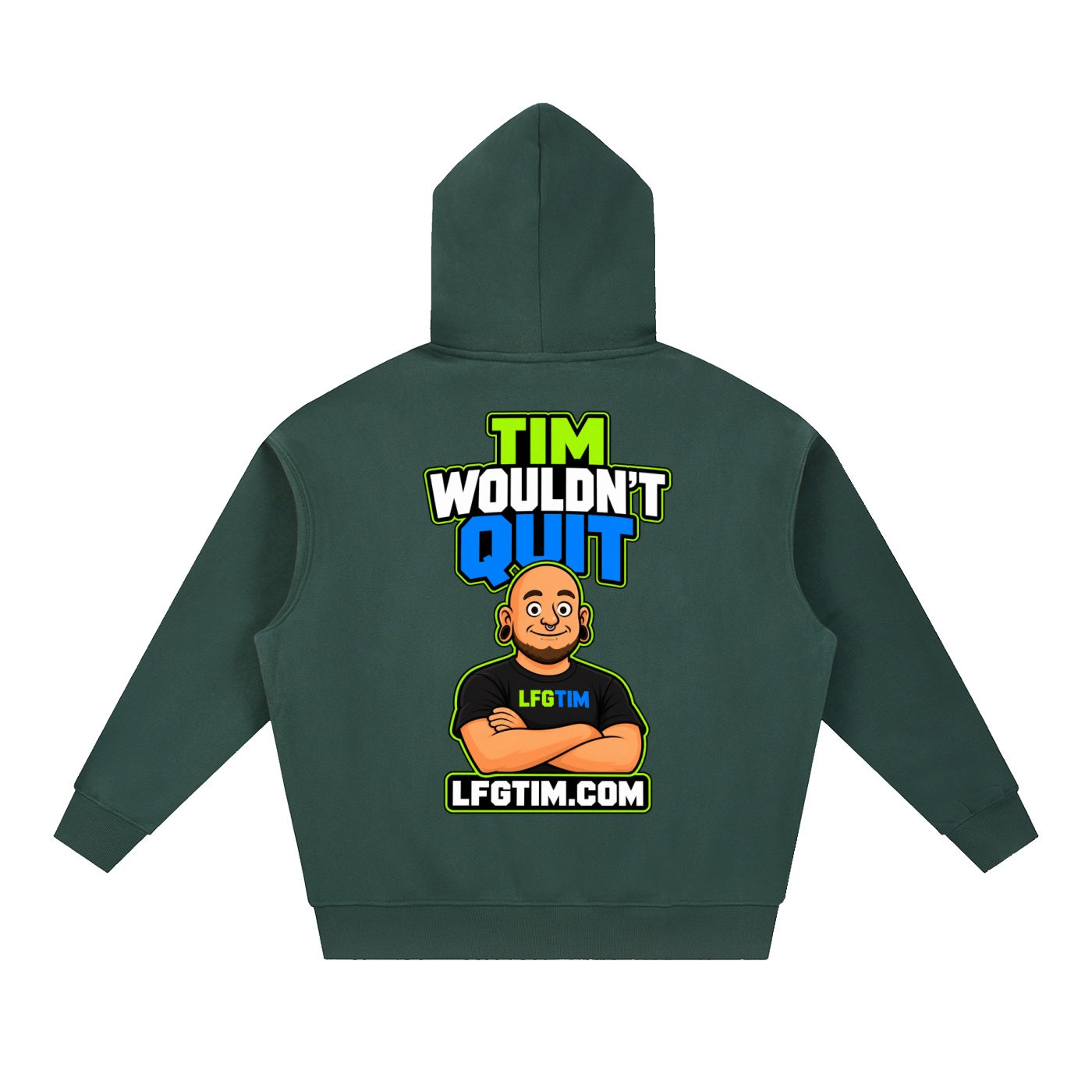 Tim Wouldn't Quit Hoodie - Image 4