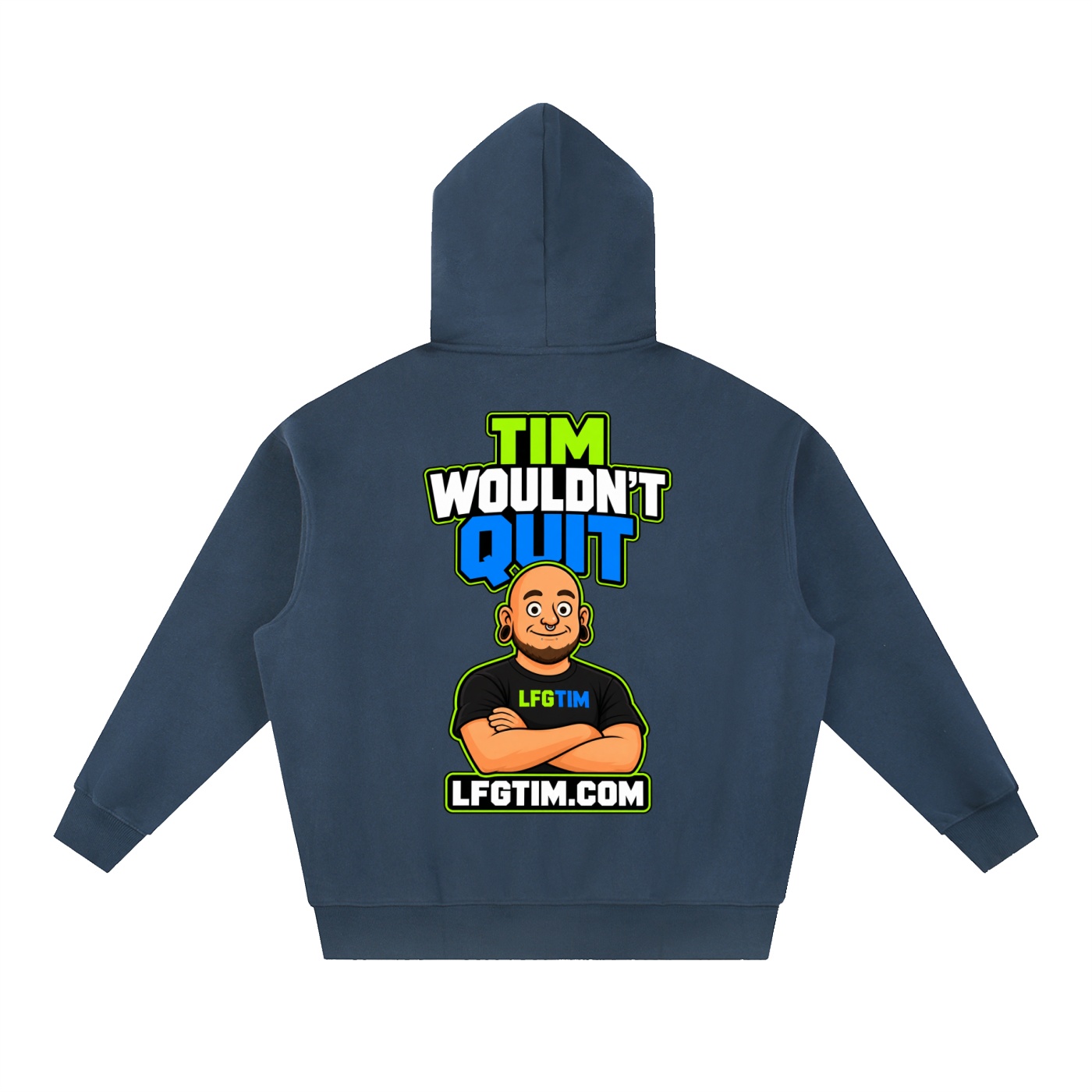 Tim Wouldn't Quit Hoodie - Image 6
