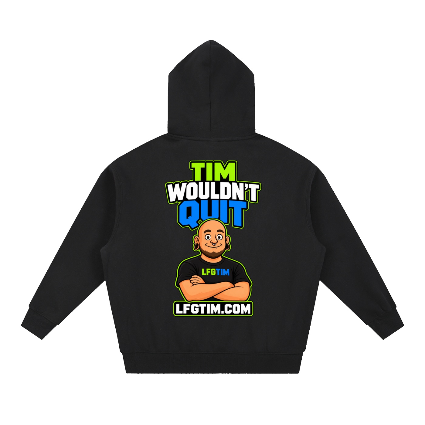 Tim Wouldn't Quit Hoodie - Image 14