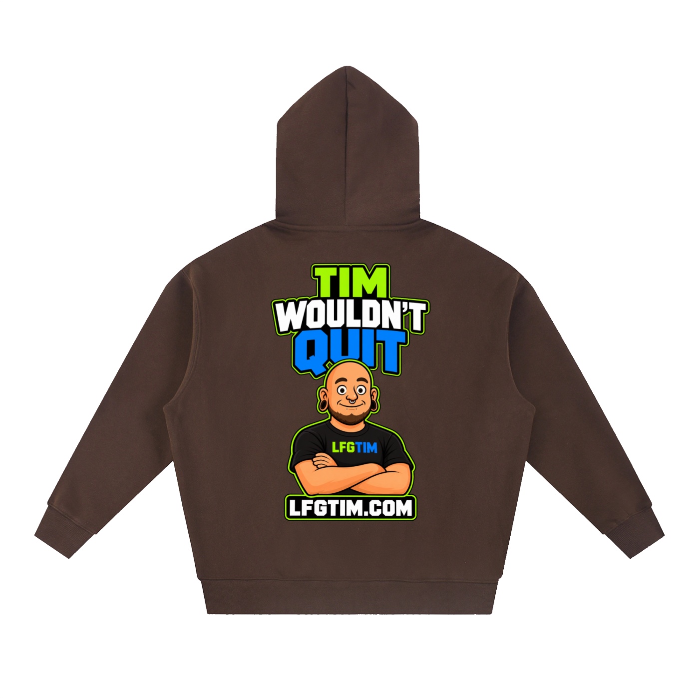 Tim Wouldn't Quit Hoodie - Image 10