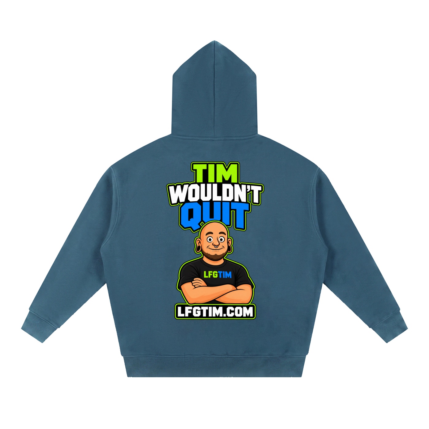 Tim Wouldn't Quit Hoodie - Image 12